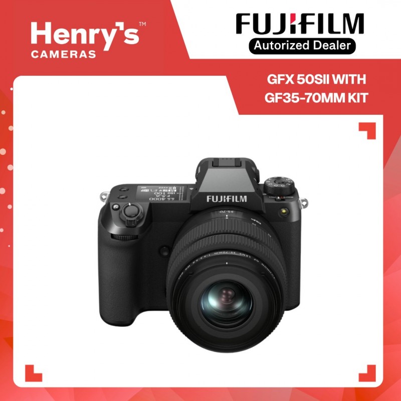 PRE-ORDER] FUJIFILM GFX50SII WITH GF35-70MM KIT